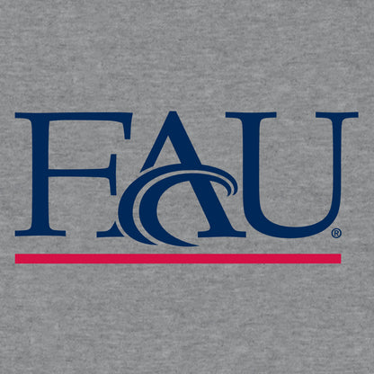 Florida Atlantic University Hooded Sweatshirt - Gray