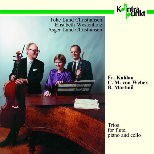 Kuhlau / Christiansen / Westenholz - Flute,piano,cello Trios - Music CD