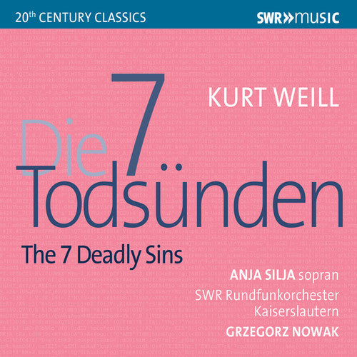 Weill / Silja / Nowak - 7 Deadly Sins [CD]