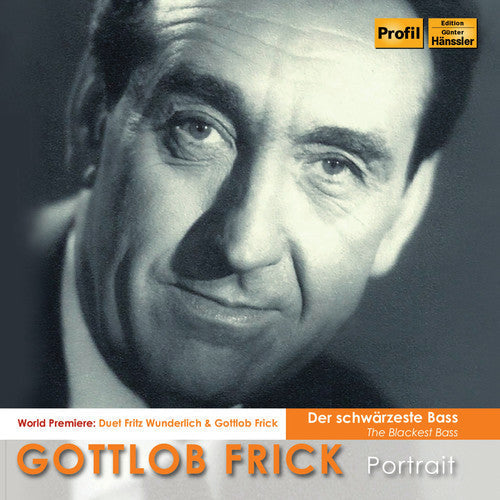 Gottlob Frick Portrait / Various - Gottlob Frick Portrait / Various - Music CD