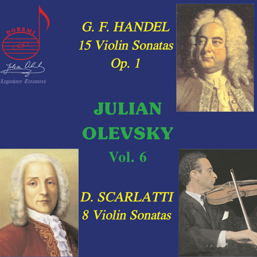 Handel / Olevsky / Ormandy - Julian Olevsky 6 [3 CD]