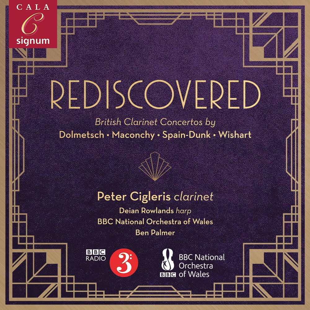Dolmetsch / Cigleris / Palmer - Rediscovered [CD]