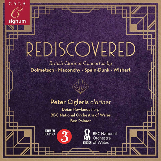 Dolmetsch / Cigleris / Palmer - Rediscovered [CD]