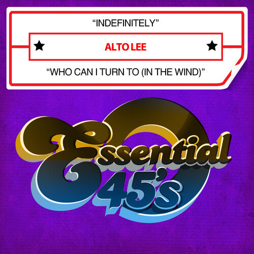 Lee,alto - Indefinitely / Who Can I Turn To - Music CD