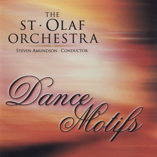 St Olaf Orchestra / Amundson - Dance Motifs Music CD