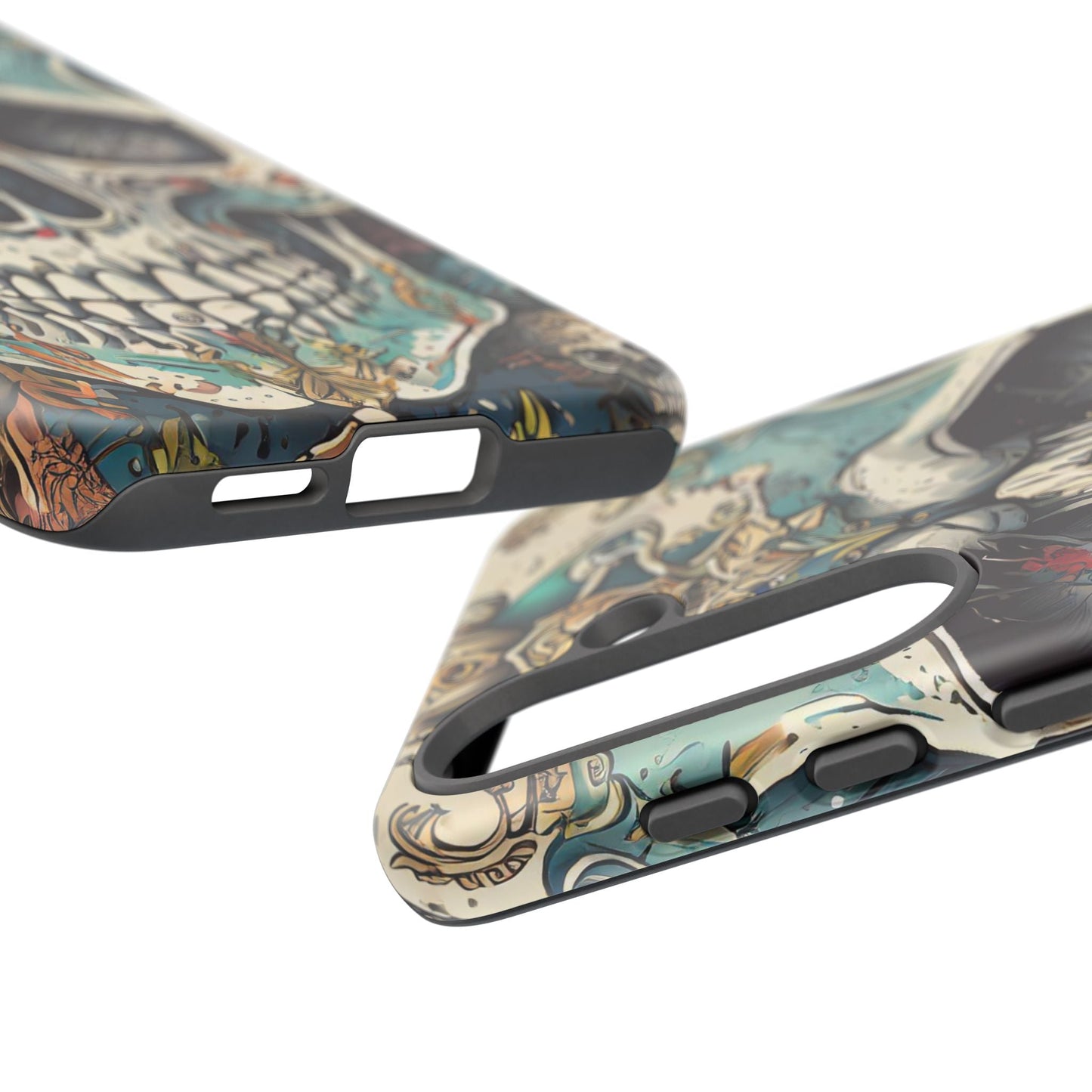 Abstract Skull Tough Phone Case