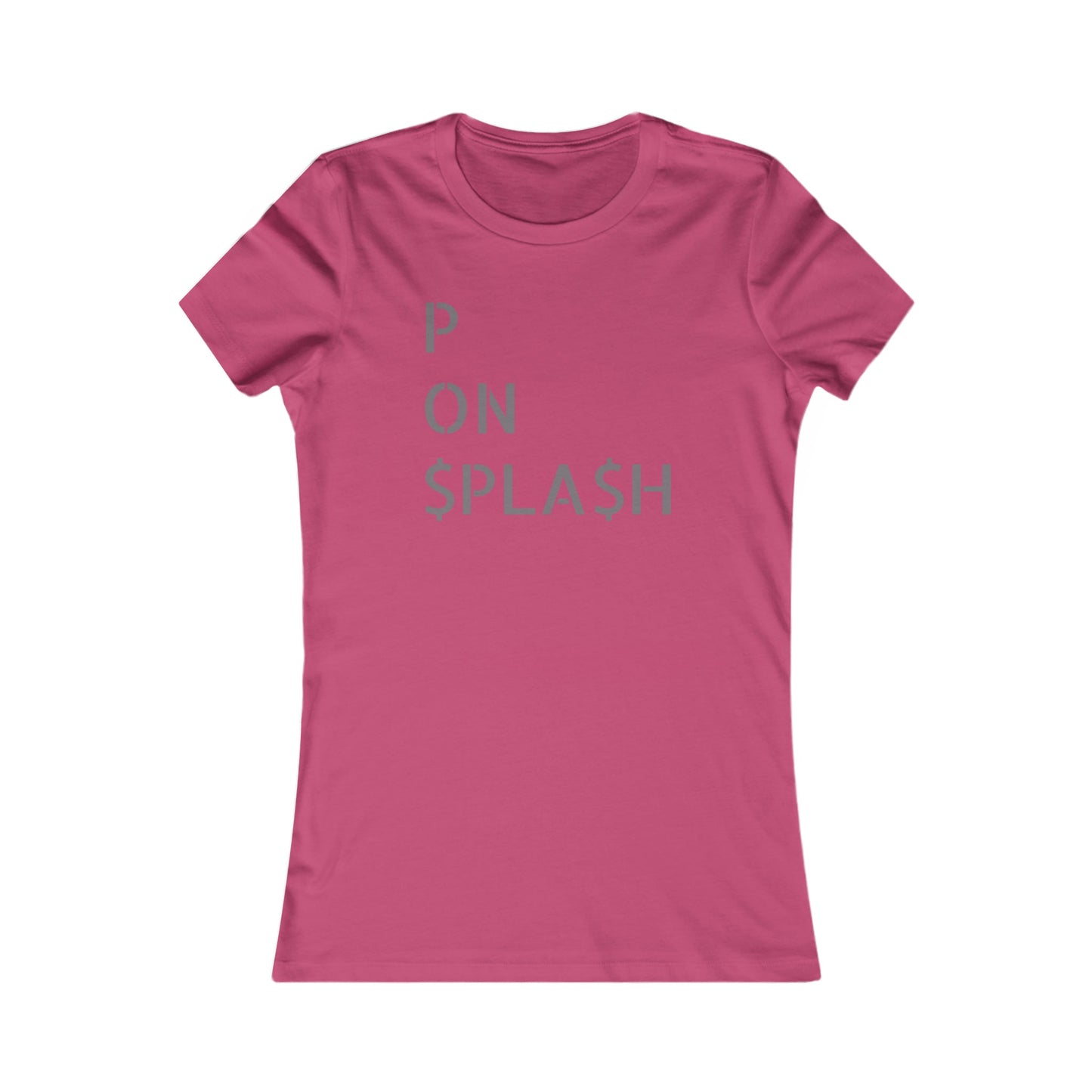 P ON SPLASH Women's Premium Tee