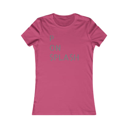 P ON SPLASH Women's Premium Tee
