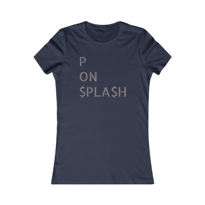 P ON SPLASH Women's Premium Tee