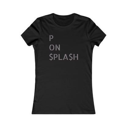 P ON SPLASH Women's Premium Tee