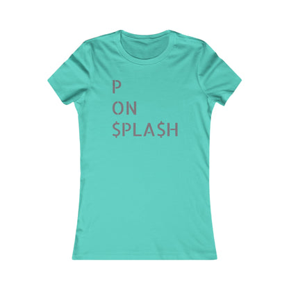 P ON SPLASH Women's Premium Tee
