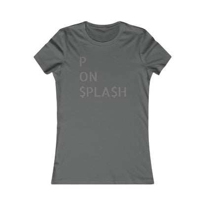 P ON SPLASH Women's Premium Tee