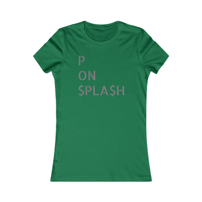 P ON SPLASH Women's Premium Tee