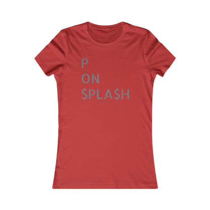 P ON SPLASH Women's Premium Tee