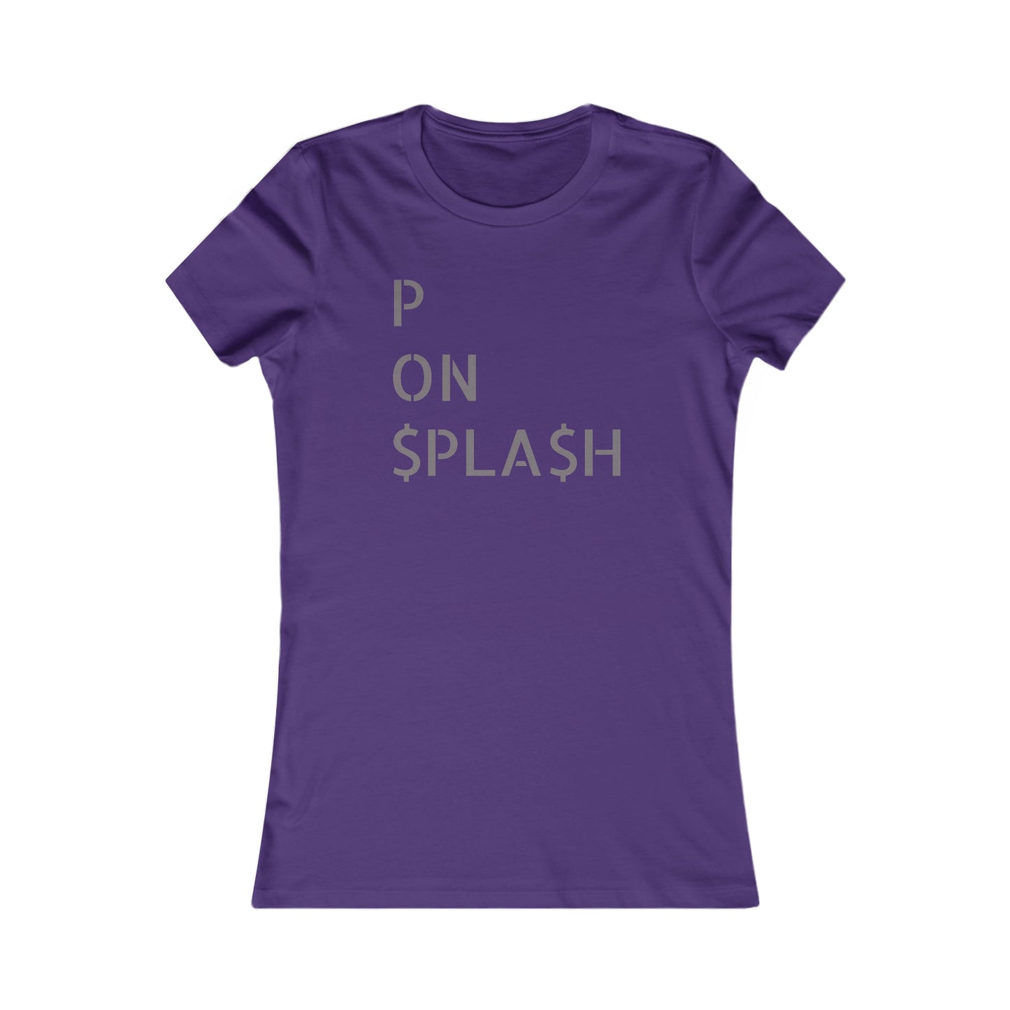 P ON SPLASH Women's Premium Tee