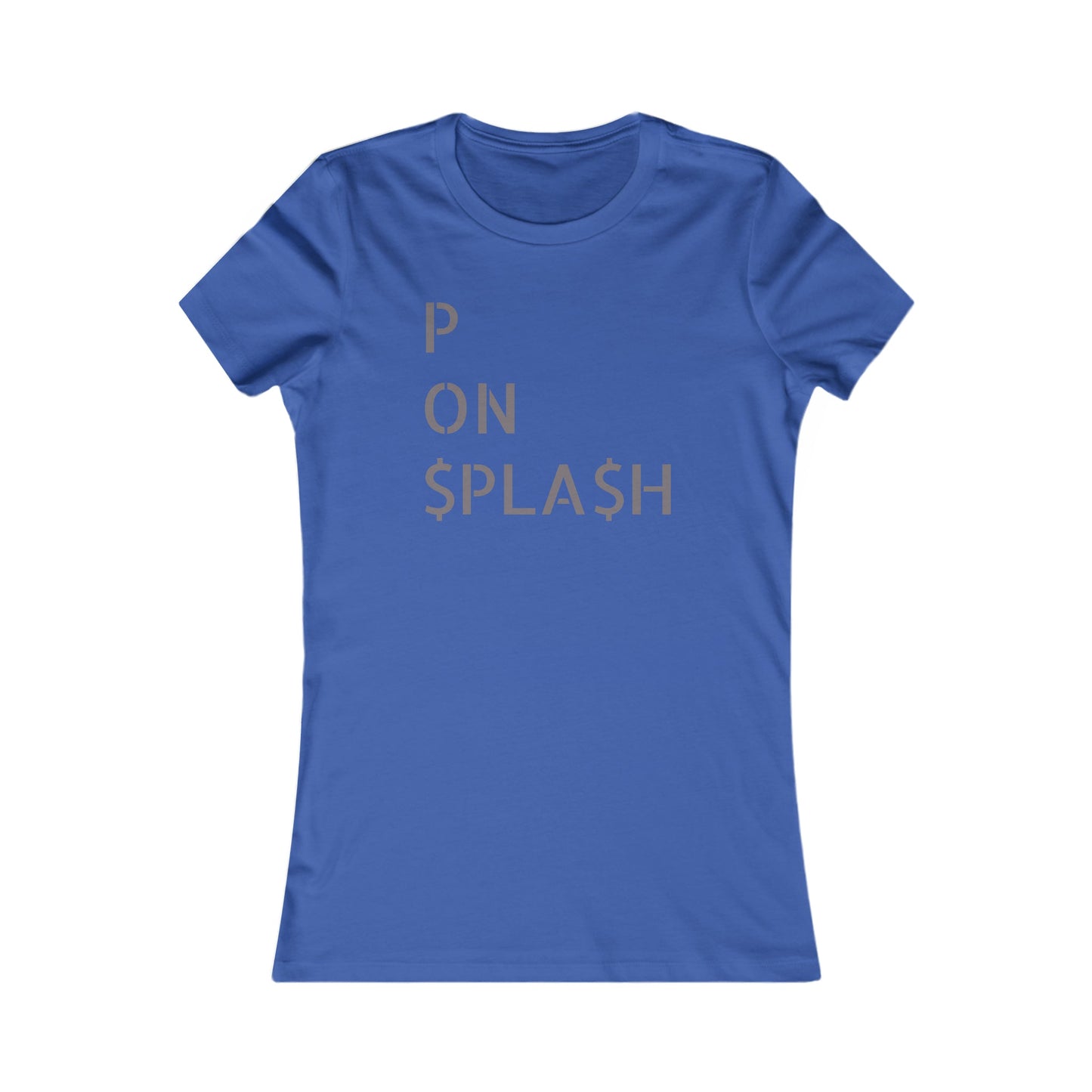 P ON SPLASH Women's Premium Tee