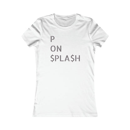 P ON SPLASH Women's Premium Tee