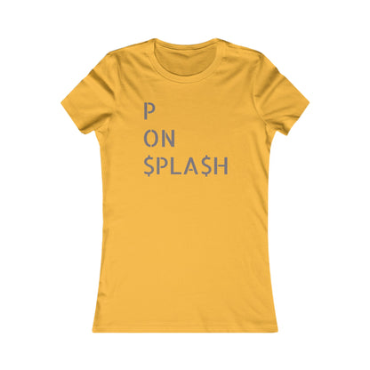 P ON SPLASH Women's Premium Tee