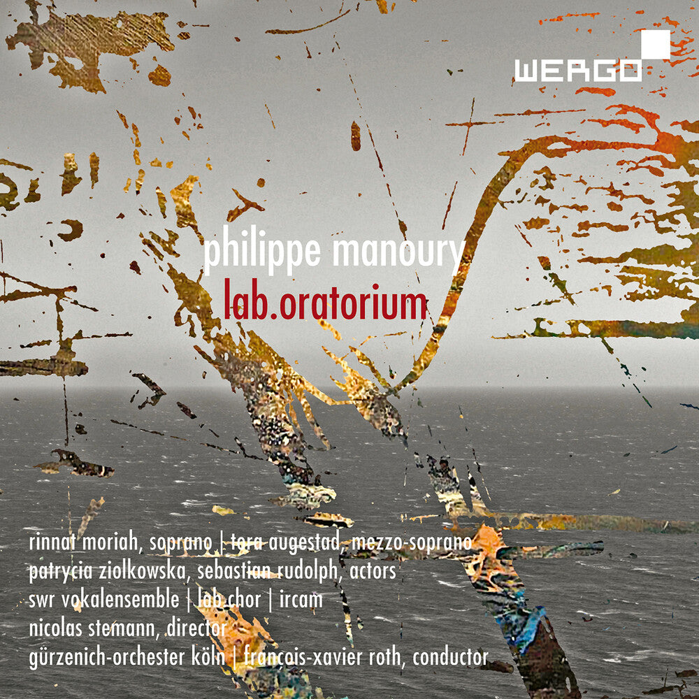 Manoury - Lab Oratorium [CD]