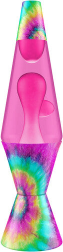 Lava Lamp Light 14.5'' Pink Spiral Tie-Dye – Pink Pink Base – Special Products