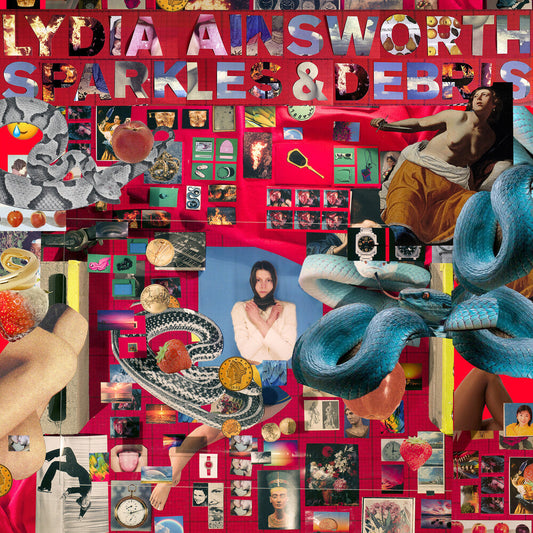 Lydia Ainsworth - Sparkles & Debris (Ruby Red Vinyl) [Colored Vinyl] (Red) Vinyl Record