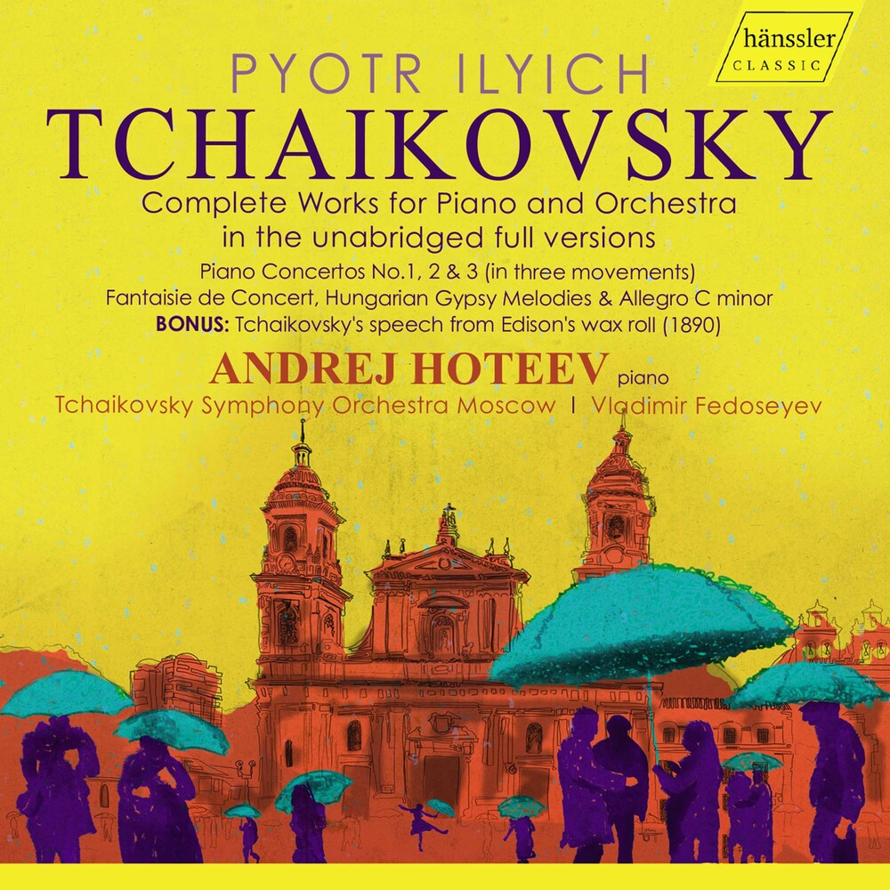 Tchaikovsky / Hoteev / Fedoseyev - Piano & Orchestra (3pk) [CD]