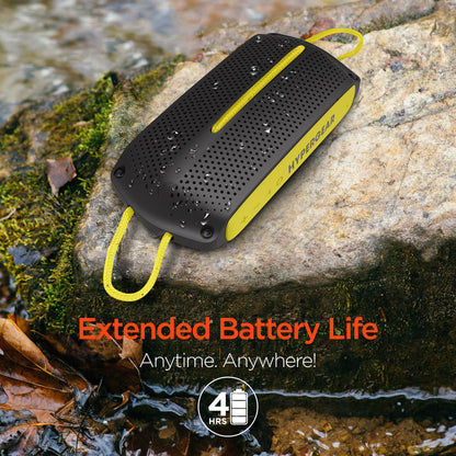 HyperGear Wave Water Resistant Wireless Speaker with Extended Battery Life (WATER-PRNT)