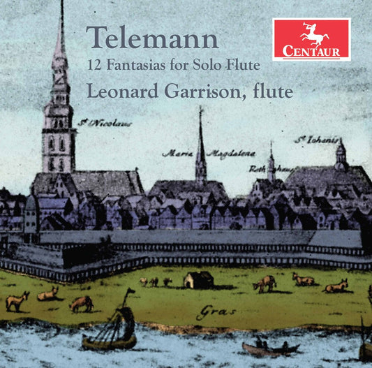 Telemann / Garrison - 12 Fantasias For Solo Flute [CD]