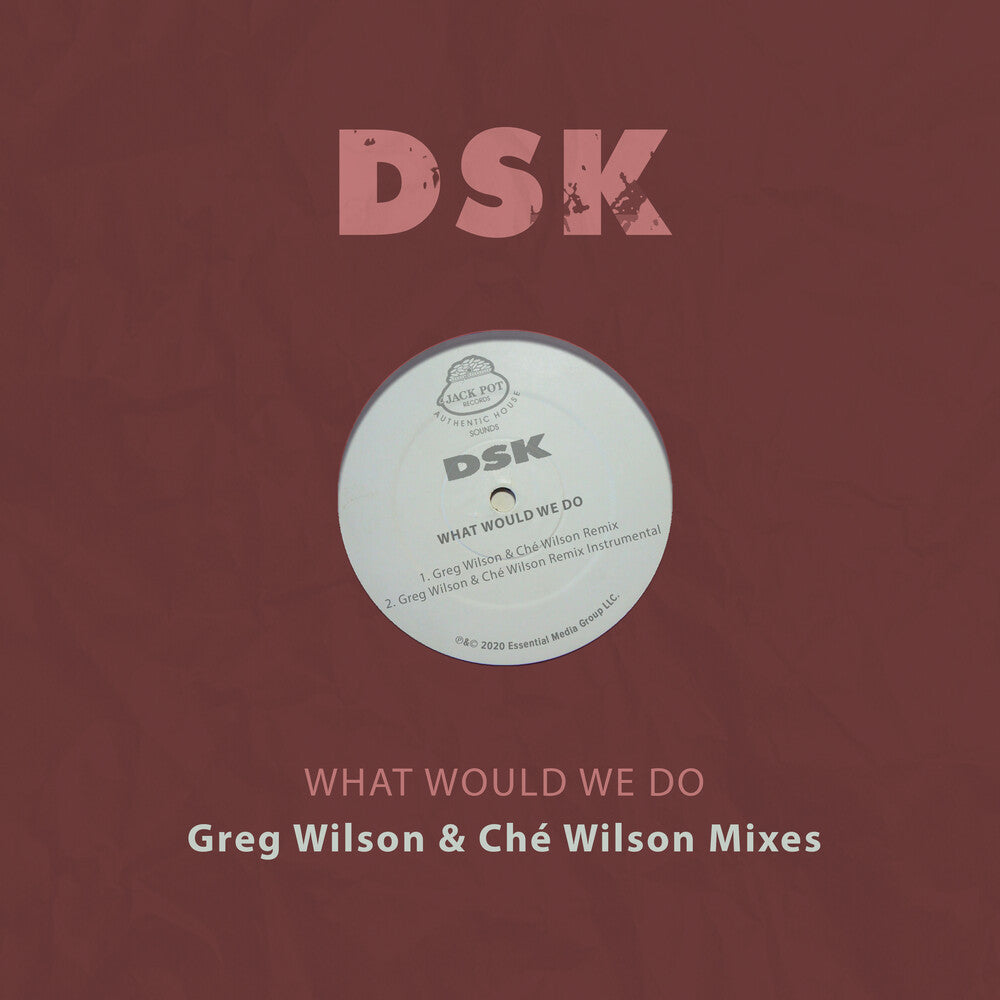 DSK - What Would We Do - Greg Wilson & Che Wilson Mixes [CD]