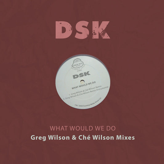 DSK - What Would We Do - Greg Wilson & Che Wilson Mixes [CD]