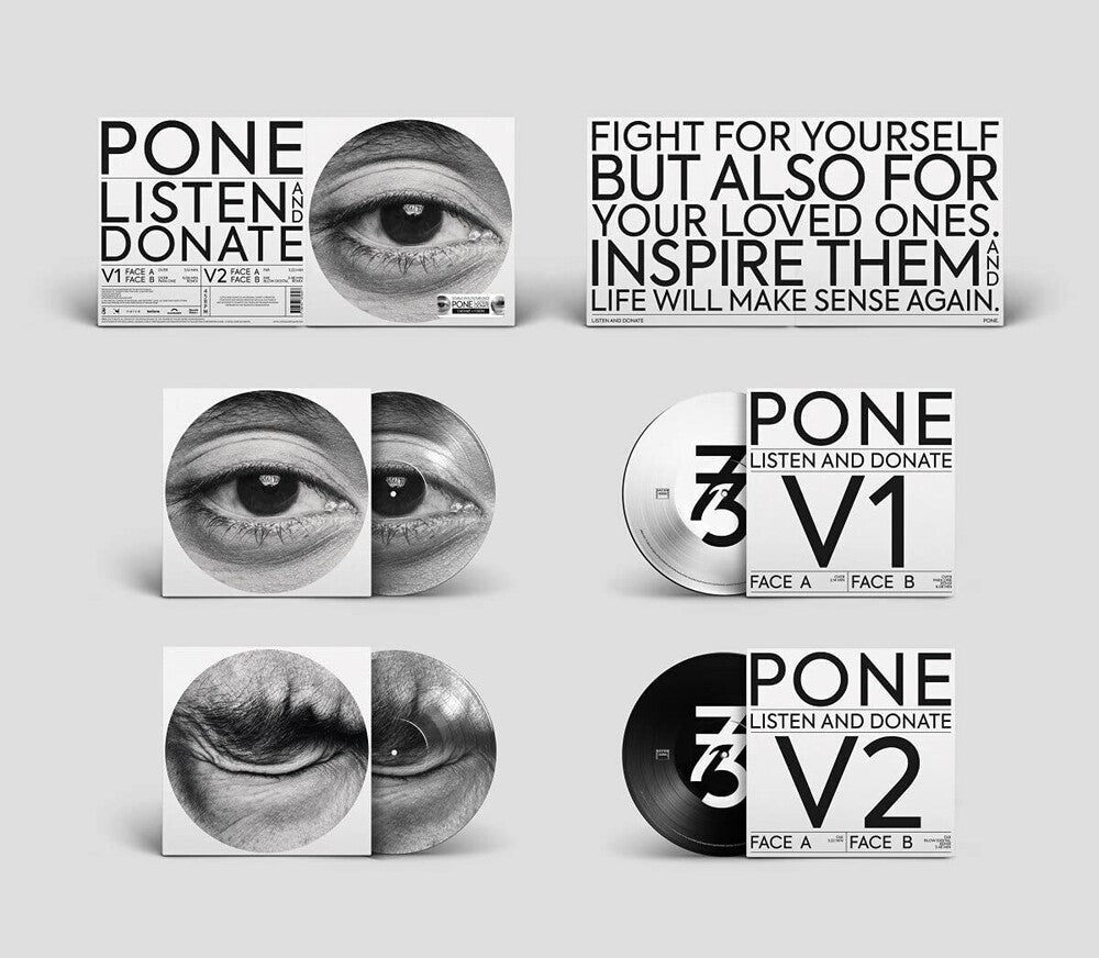Pone - Listen And Donate (Ep) (Gate) (Ofgv) (Pict) [12" Vinyl]