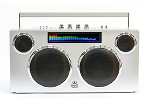 Gpo Manhattan Bluetooth Speaker 100 Watts Silver - Gpo Manhattan Bluetooth Speaker 100 Watts Silver - Speakers