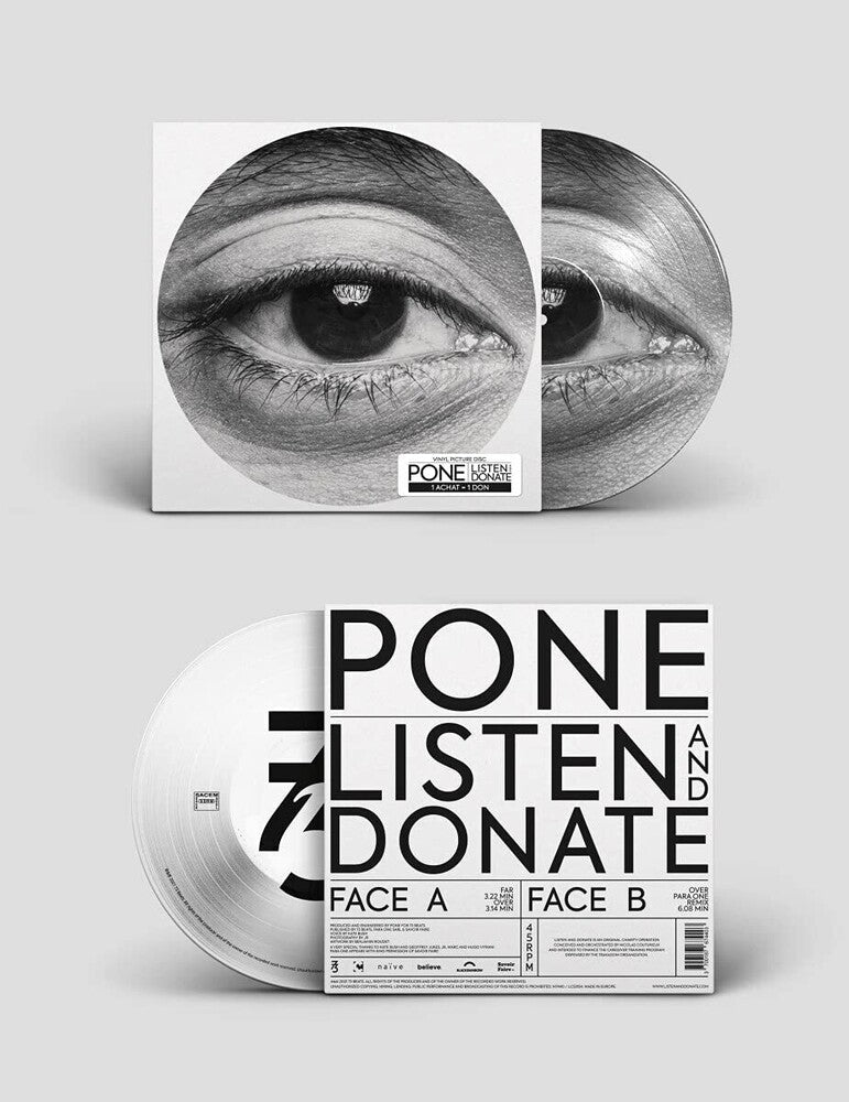 Pone - Listen & Donate (Ep) (Ofgv) (Pict) [12" Vinyl]