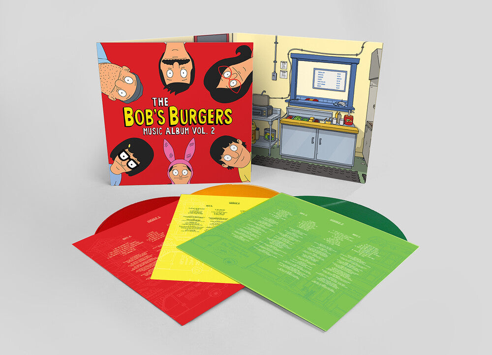 Bob's Burgers [TV Series] - The Bob's Burgers Music Album Vol.2 [3LP] Vinyl Record