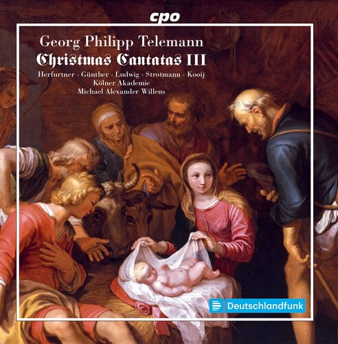 Telemann / Kolner Akademie / Willens - Christmas Cantatas 3 - Music CD
