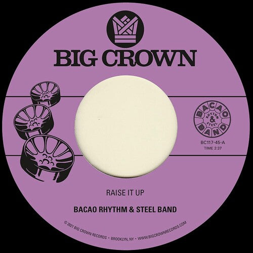 Bacao Rhythm & Steel Band - Raise It Up B/w Space - Vinyl Record