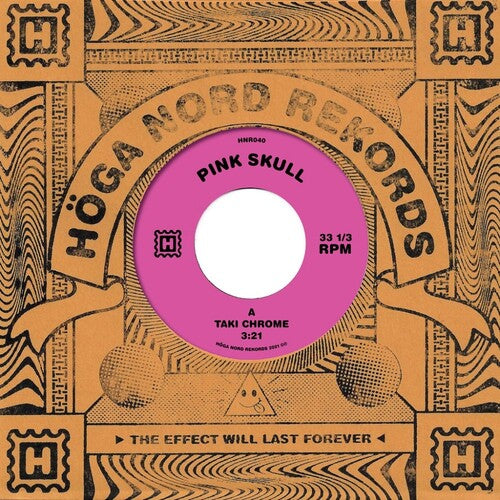 Pink Skull - Taki Chrome - Vinyl Record