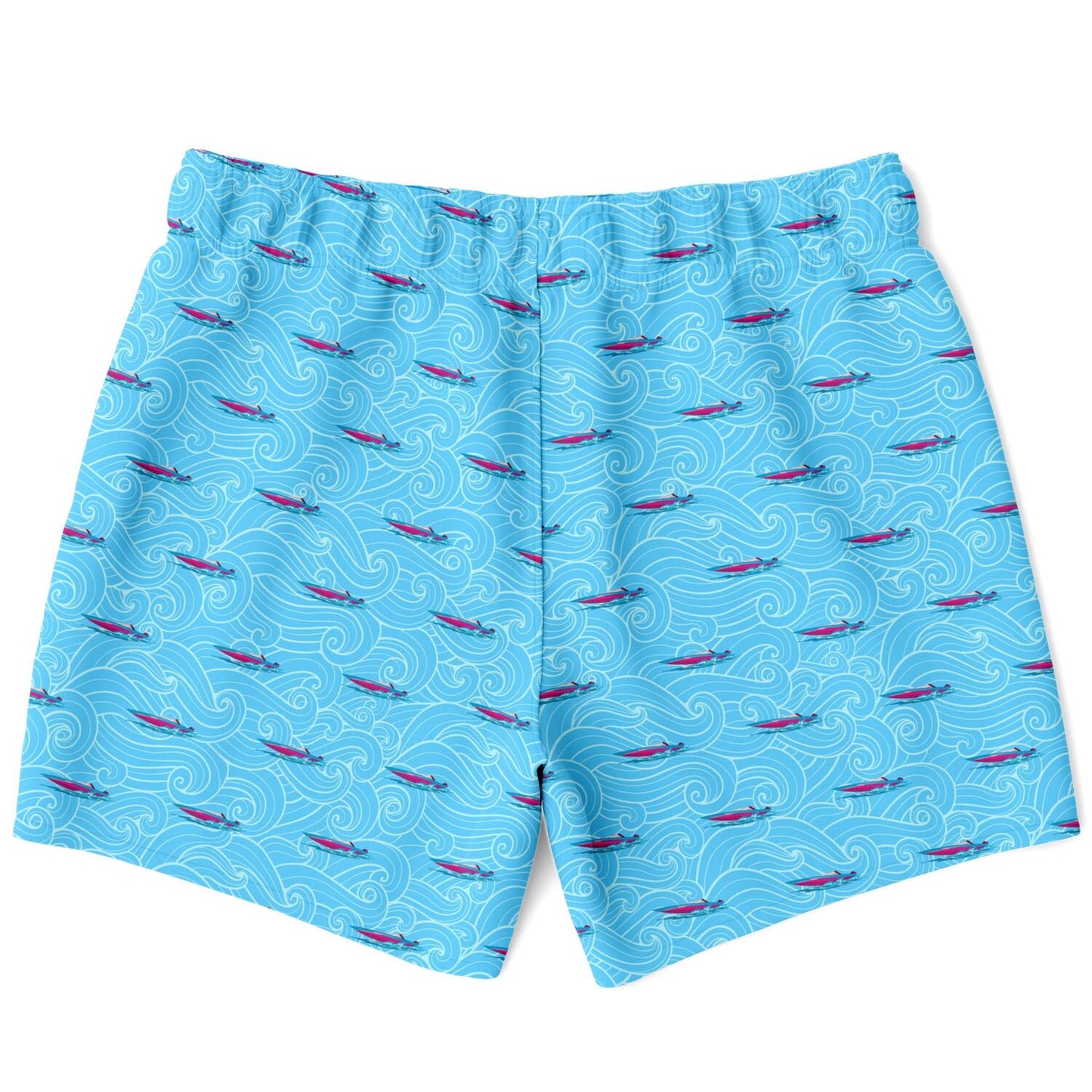 Rad Palm Fast Boats Swim Trunks
