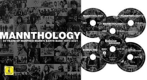Manfred Mann's Earth Band - Mannthology (deluxe Hard Back Book +dvd) - Music CD