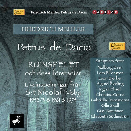 Mehler - Petrus De Dacia - Music CD
