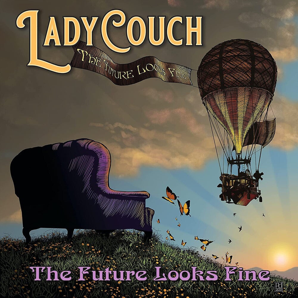 LadyCouch - Future Looks Fine (Blk) (Ofgv) [LP] Vinyl Record