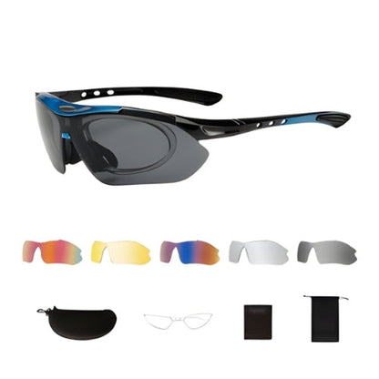 Men's and Women's Cycling Sports Sunglasses – Road & Mountain Bike Riding Protective Goggles with UV Protection Eyewear