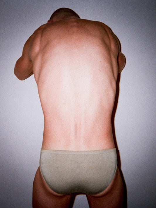 Tencel Bikini Brief - Muted Olive