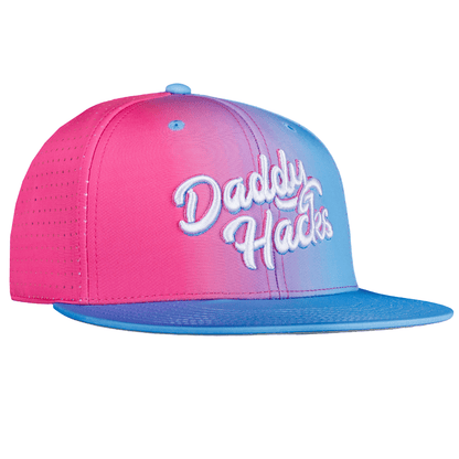 Daddy Hacks Cotton Candy Snapback Hat