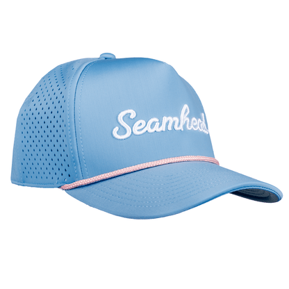 Seamhead Rope Snapback Hat (Baby Blue)
