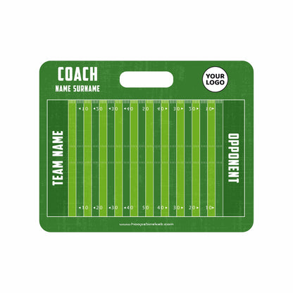 Custom Football Magnetic Coaching Board 11.4'' x 9.4'' / 29 cm x 24 cm
