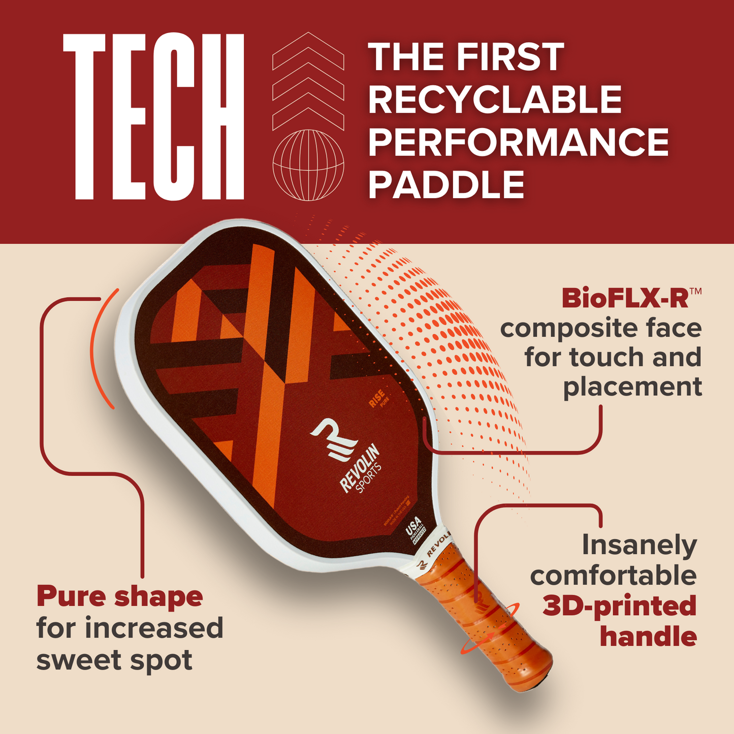 Rise Pickleball Paddle