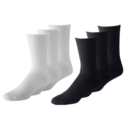 Daily Basic Unisex Crew Athletic Sports Cotton Socks  36 Pack