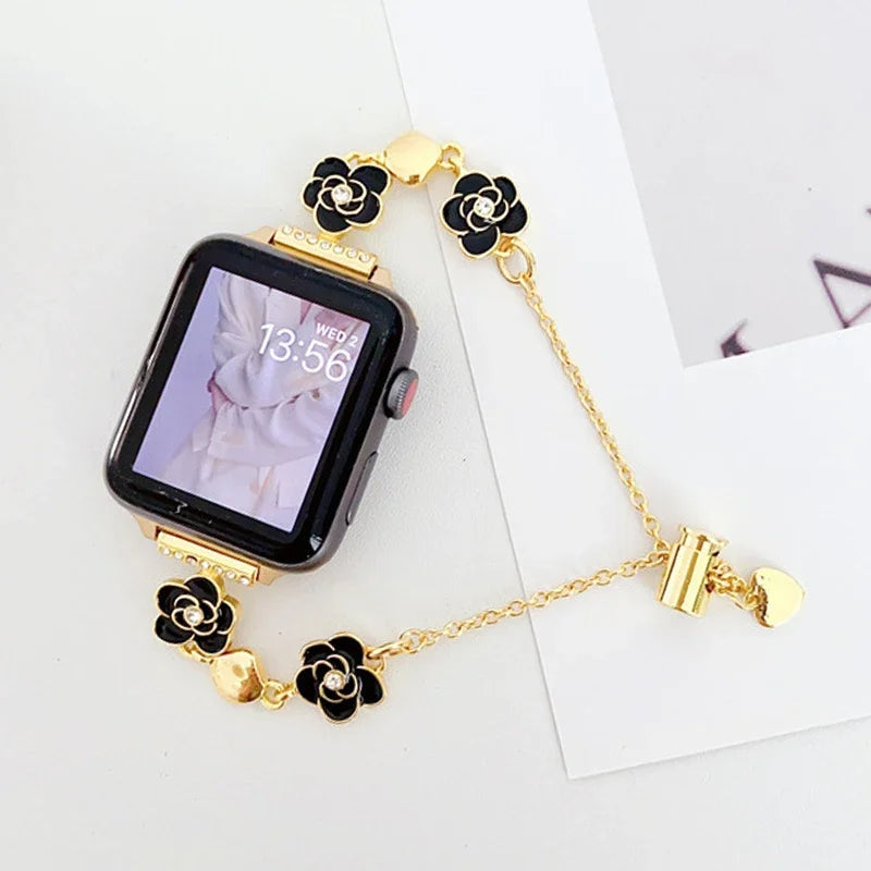 Diamond Apple Watch Strap Series 11/10/9/8/7/6/5/4/ SE / Ultra 1/2/3