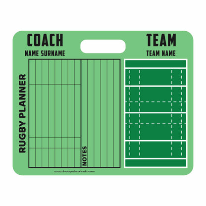 Custom Rugby Magnetic Coaching Board 15.7'' x 12.6'' / 40 cm x 32 cm